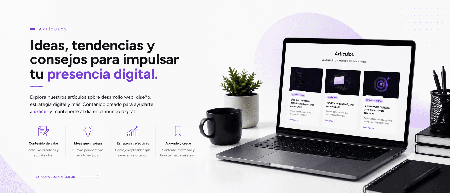 Artículos de Desarrollo Web y Marketing Digital