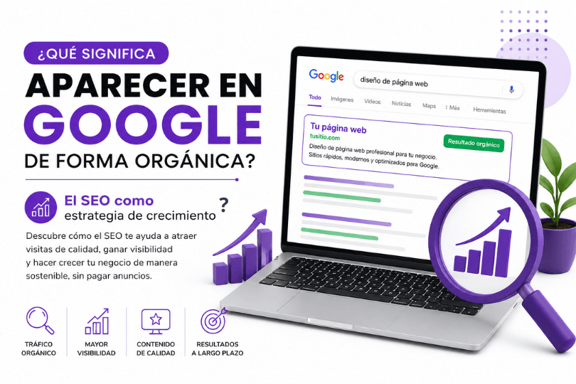 Cómo aparecer en Google sin pagar anuncios