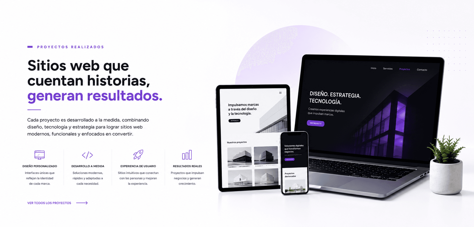 Proyectos de Diseño y Desarrollo Web
