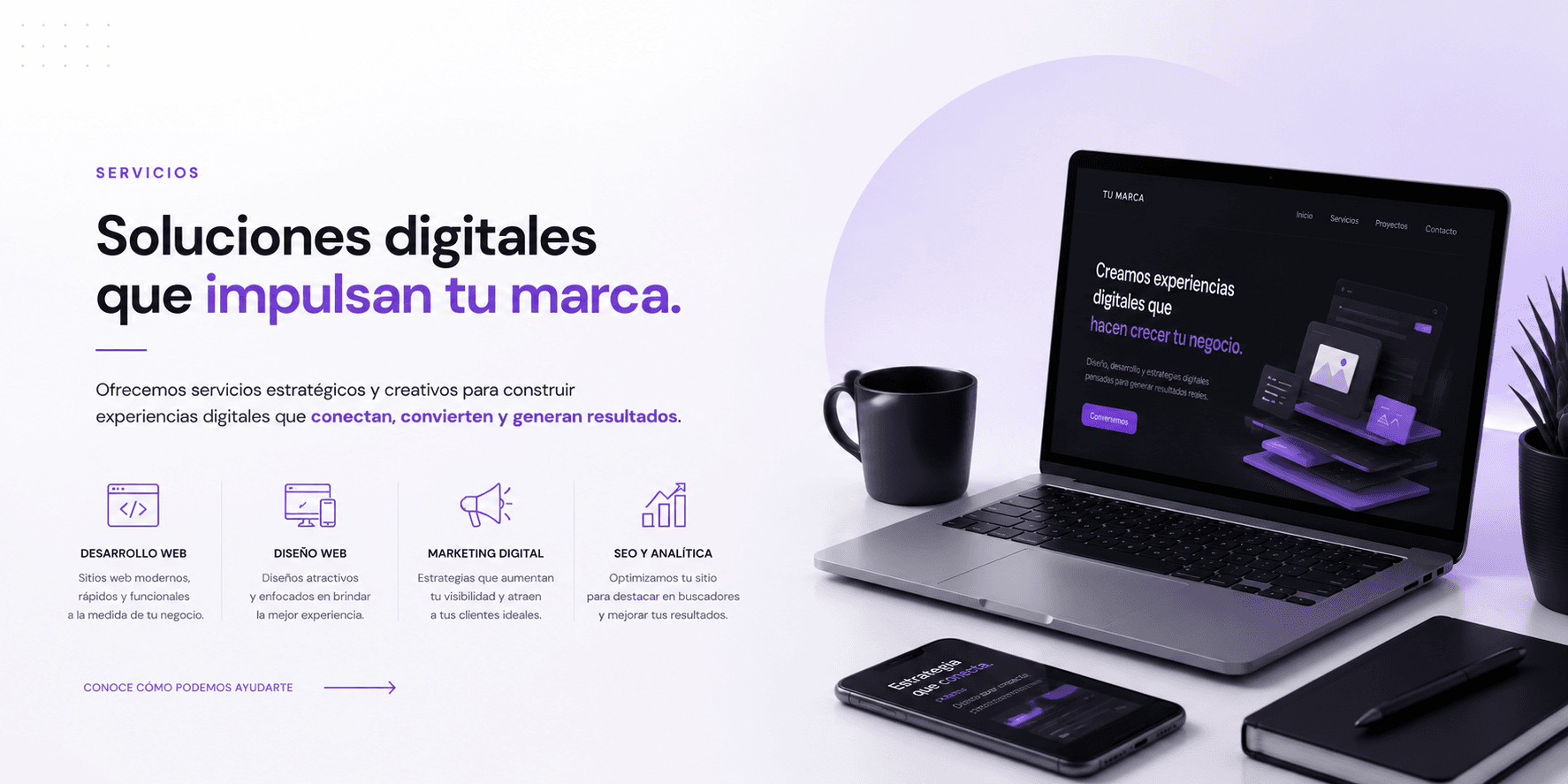 Servicios de Desarrollo Web Brands Marketing Studio
